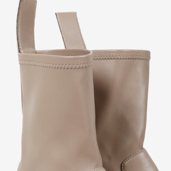 GIA BORGHINI x RHW Rosie11 Ankle Boots Leather Platform Chelsea Boot - Picture 7 of 9